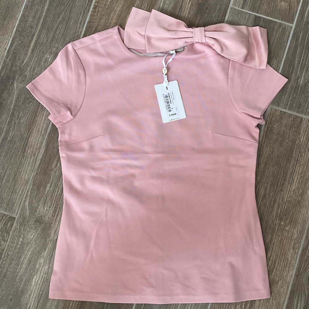 Ted Baker London Joyous Bow Shoulder Top - Picture 11 of 16